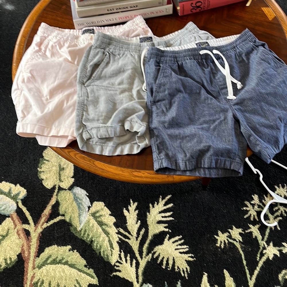 Three pairs of jcrew shorts
